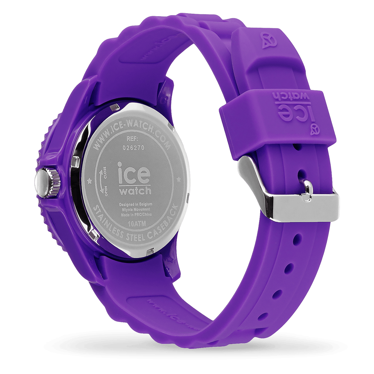 ICE FOREVER Amethyst Purple Medium 39mm