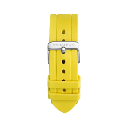 Marathon | Strap 22mm - Vulcanized Rubber - Yellow