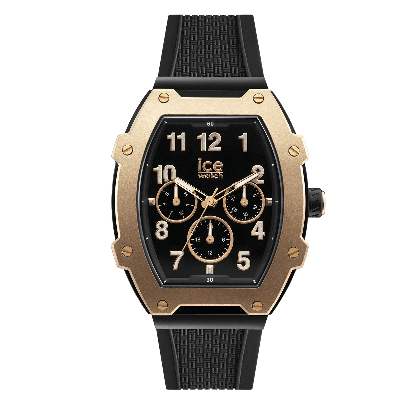 Ice-Watch | Ice Boliday - Black Rose Gold - Polyamide - Medium