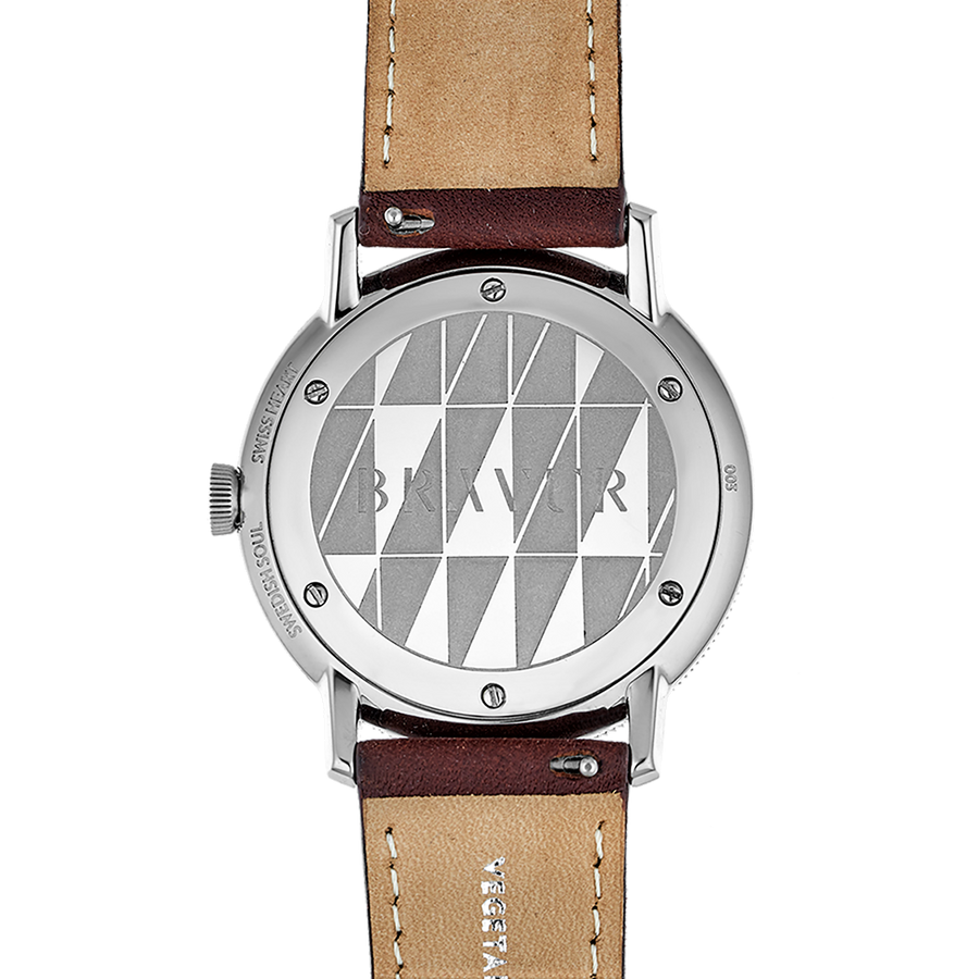 Bravur | Scandinavia - Midnight Blue Brown Leather (Automatic)