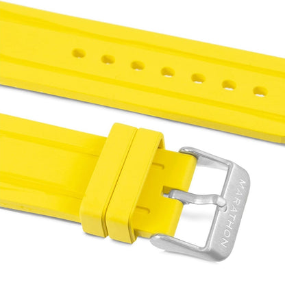 Marathon | Strap 22mm - Vulcanized Rubber - Yellow