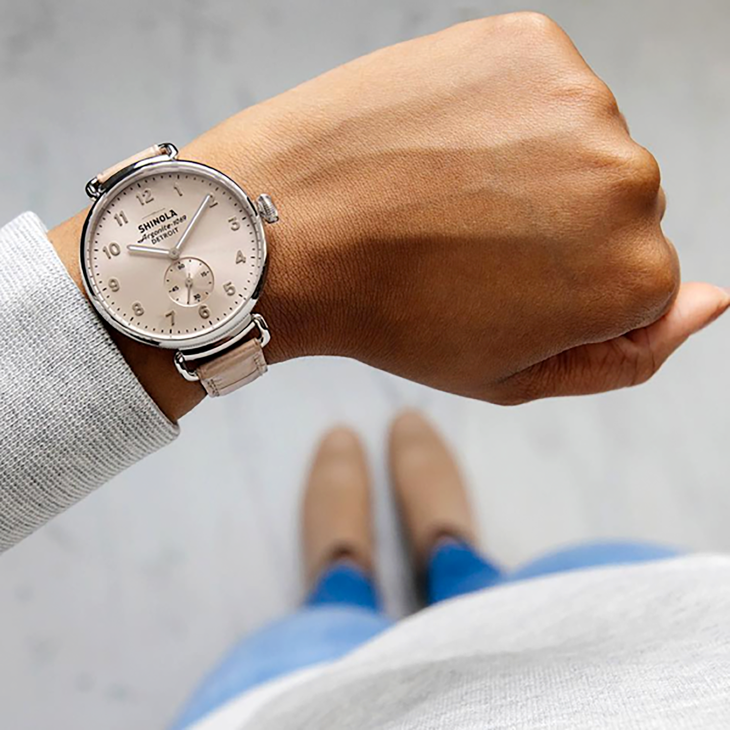 Shinola | Canfield - Nude Pink