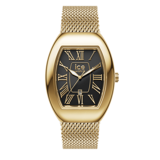 Ice-Watch | Ice Boliday - Dome - Metal Mesh - Black Gold - Small