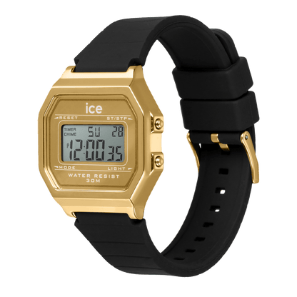 Ice-Watch | ICE Digit Retro - Metal Gold Mirror - Black