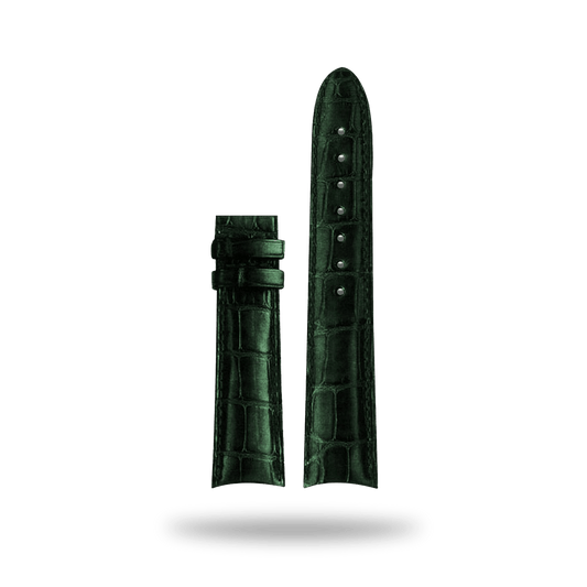 Corniche | Strap 22mm - Leather - Heritage 40 Verdure Green