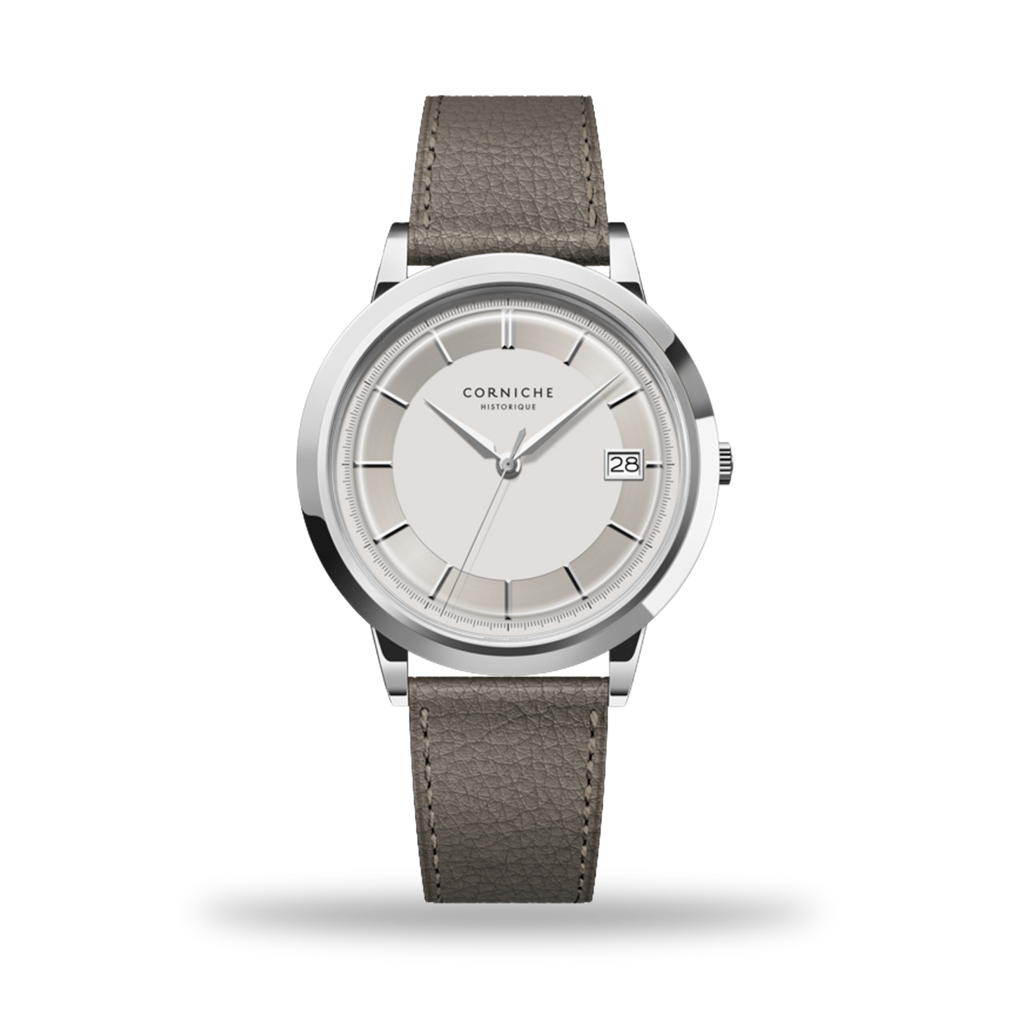 Corniche | Historique Automatic - White Dial - Stainless Steel