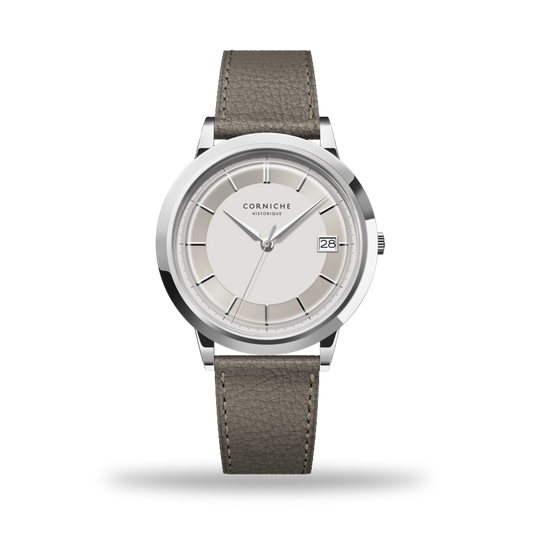 Corniche | Historique Automatic - White Dial - Stainless Steel