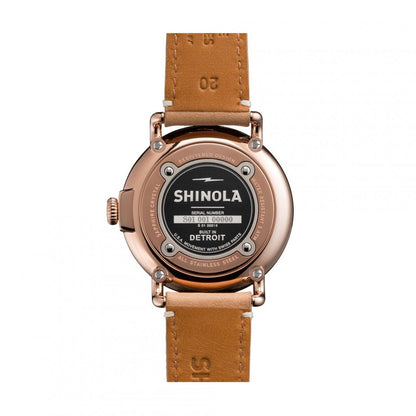 Shinola | Runwell - White/Rose Gold