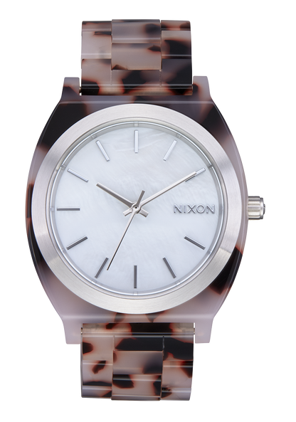 Nixon | Time Teller Acetate - Pink Tortoise - Mother Of Pearl