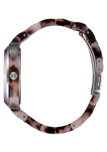 Nixon | Time Teller Acetate - Pink Tortoise - Mother Of Pearl