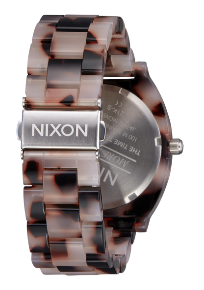 Nixon | Time Teller Acetate - Pink Tortoise - Mother Of Pearl