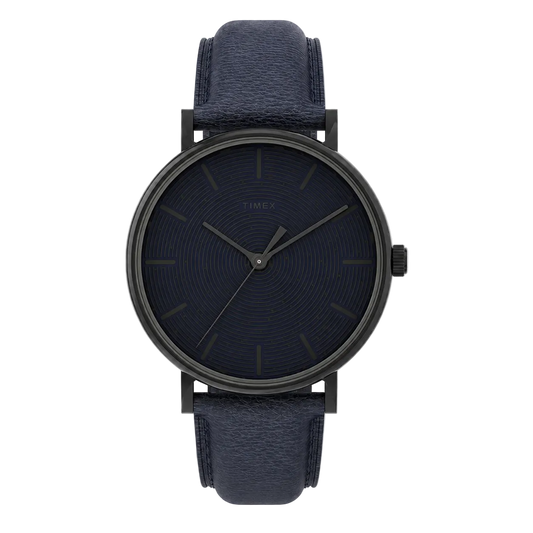 Timex | Fairfield - 41mm Black Case Blue Dial Blue Strap