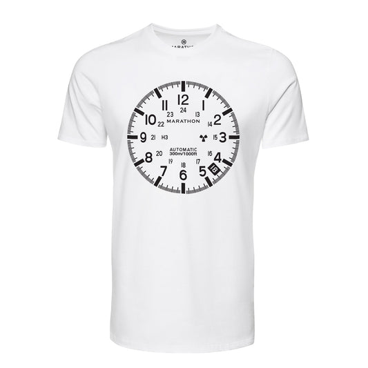 Marathon | Slim Fit White - GSAR Dial - M - T-shirt