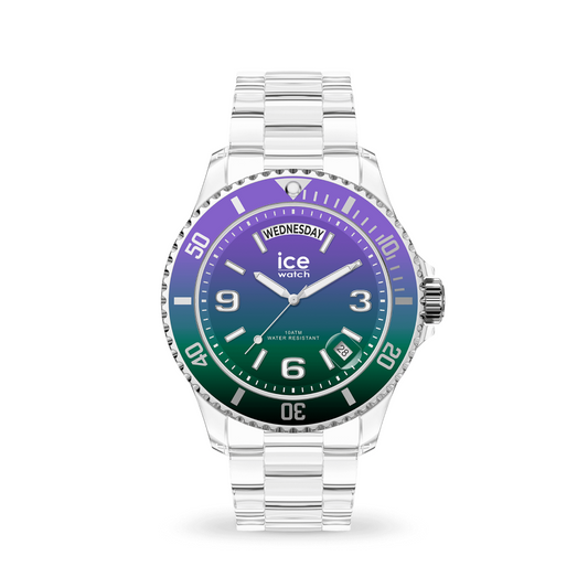 Ice-Watch | ICE Clear Sunset - Purple Green (Medium)
