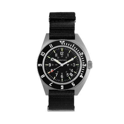 Marathon | Pilot's Navigator Date - 41mm Steel (SSNAV-D) Nylon