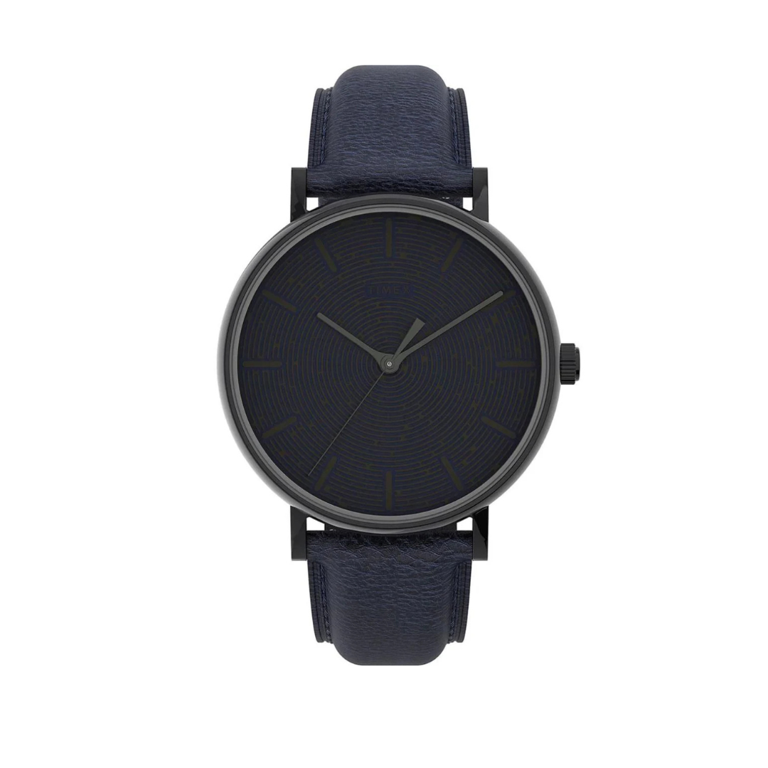 Timex | Fairfield - 41mm Black Case Blue Dial Blue Strap