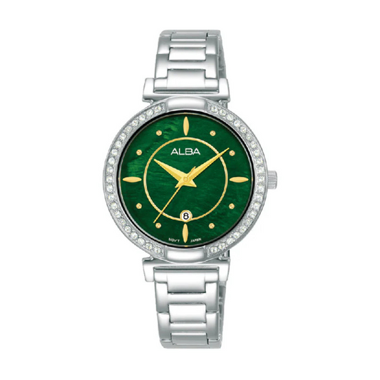 Alba - Fashion - Green MOP Dial