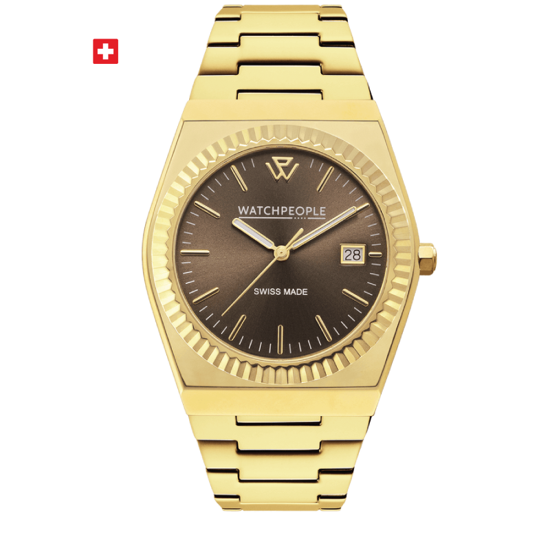 WatchPeople | WP1 - Gold Brown