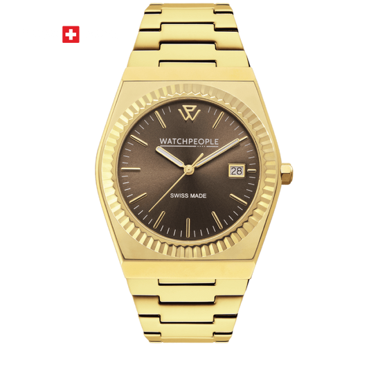WatchPeople | WP1 - Gold Brown