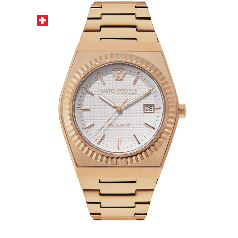 WatchPeople | WP1 - Rose-Gold White