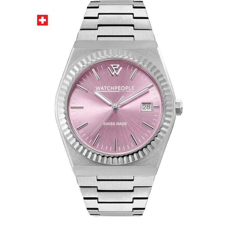 WatchPeople | WP1 - Silver Pink