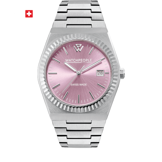 WatchPeople | WP1 - Silver Pink
