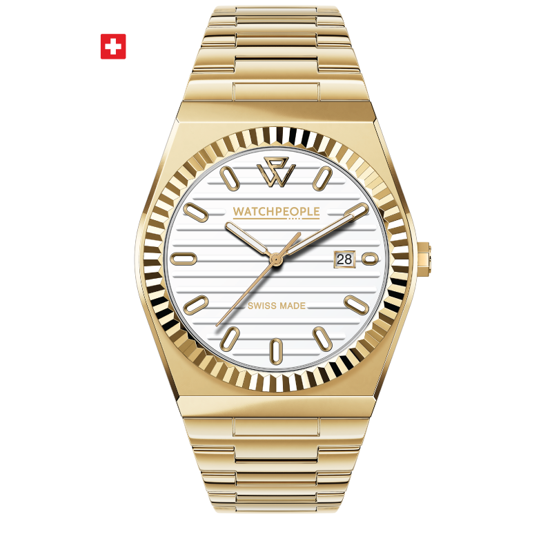 WatchPeople - WP1 - Gold White