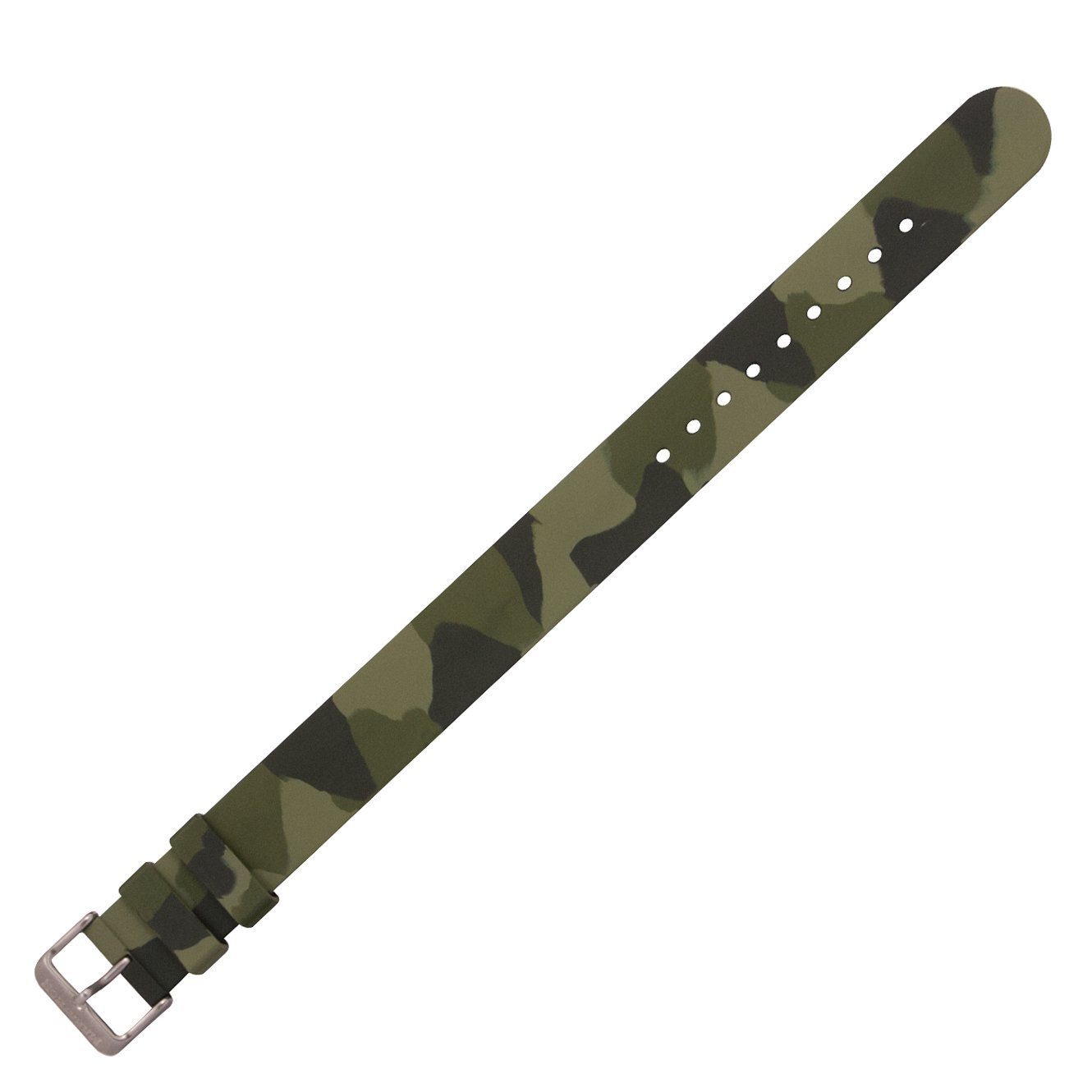 Marathon | Strap 20mm - Vulcanized Rubber - Camouflage Green