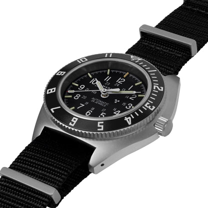 Marathon | Pilot's Steel Navigator w/ Date (Automatic) / Black Nylon - 41mm