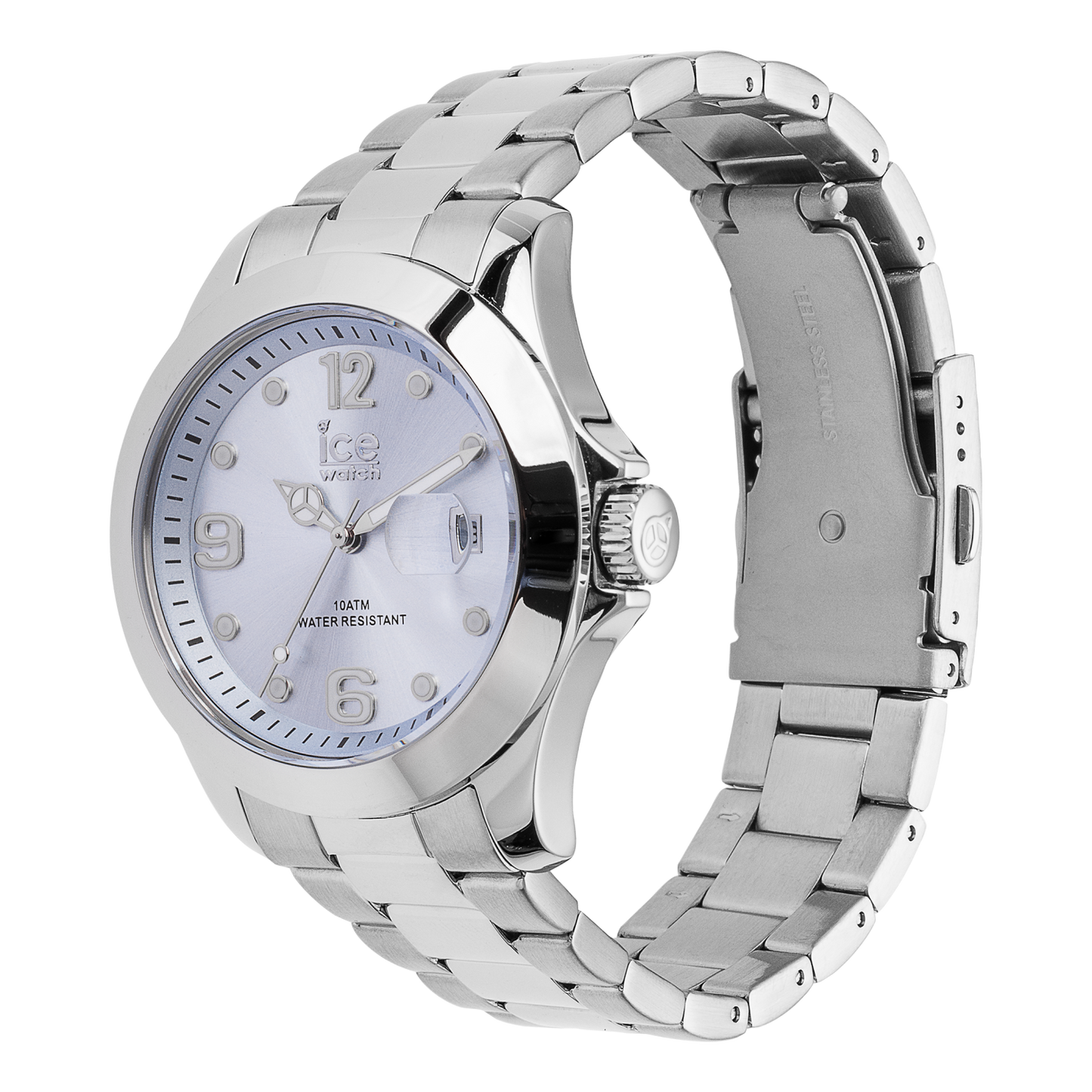 Ice-Watch | ICE Steel Classic - Light Blue Silver (Medium)
