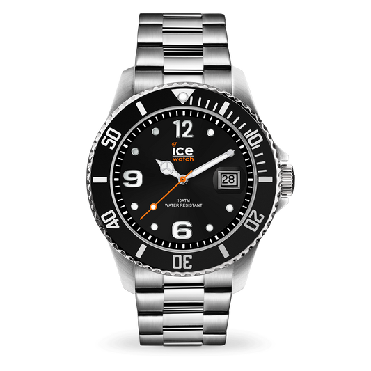 Ice-Watch | Ice Steel - Black Silver - Large