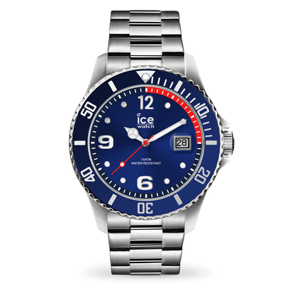Ice-Watch | Ice steel - Blue silver - Medium