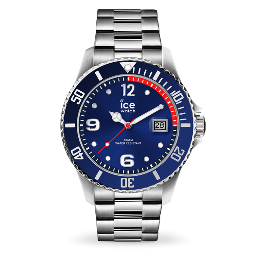 Ice-Watch | Ice steel - Blue silver - Medium