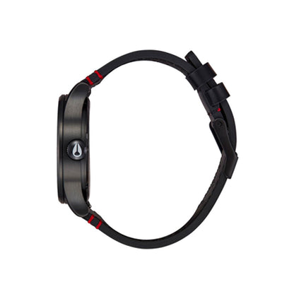Nixon | Rolling Stones x Nixon - Sentry Leather - All Black
