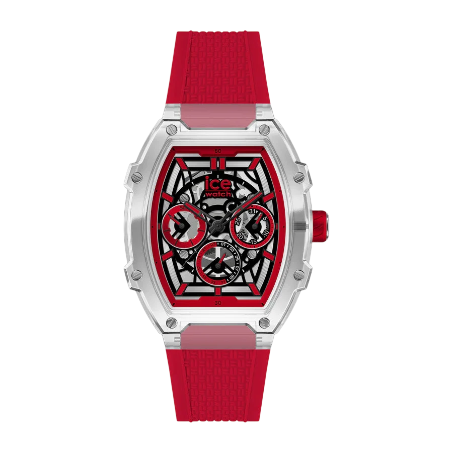 Ice-Watch | Ice Boliday - Clear Red Skel - Polyamide - Medium