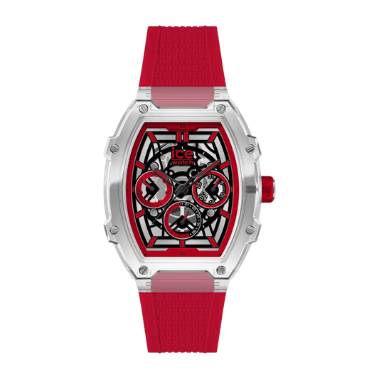 Ice-Watch | Ice Boliday - Clear Red Skel - Polyamide - Medium