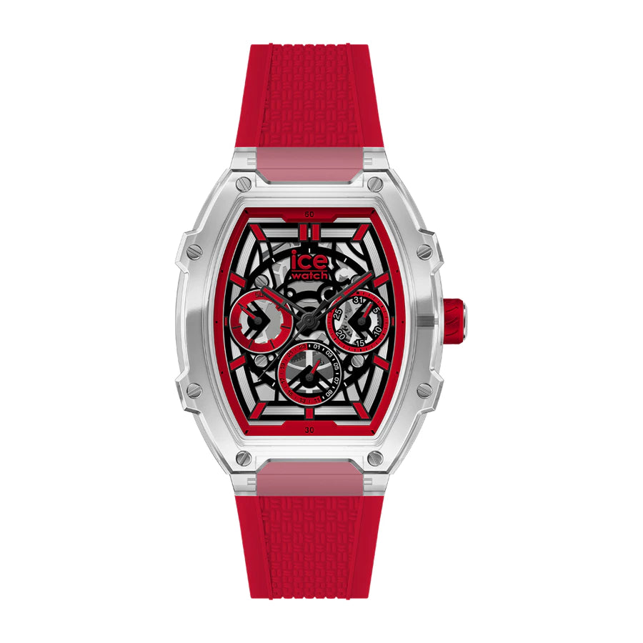 Ice-Watch | Ice Boliday - Clear Red Skel - Polyamide - Medium