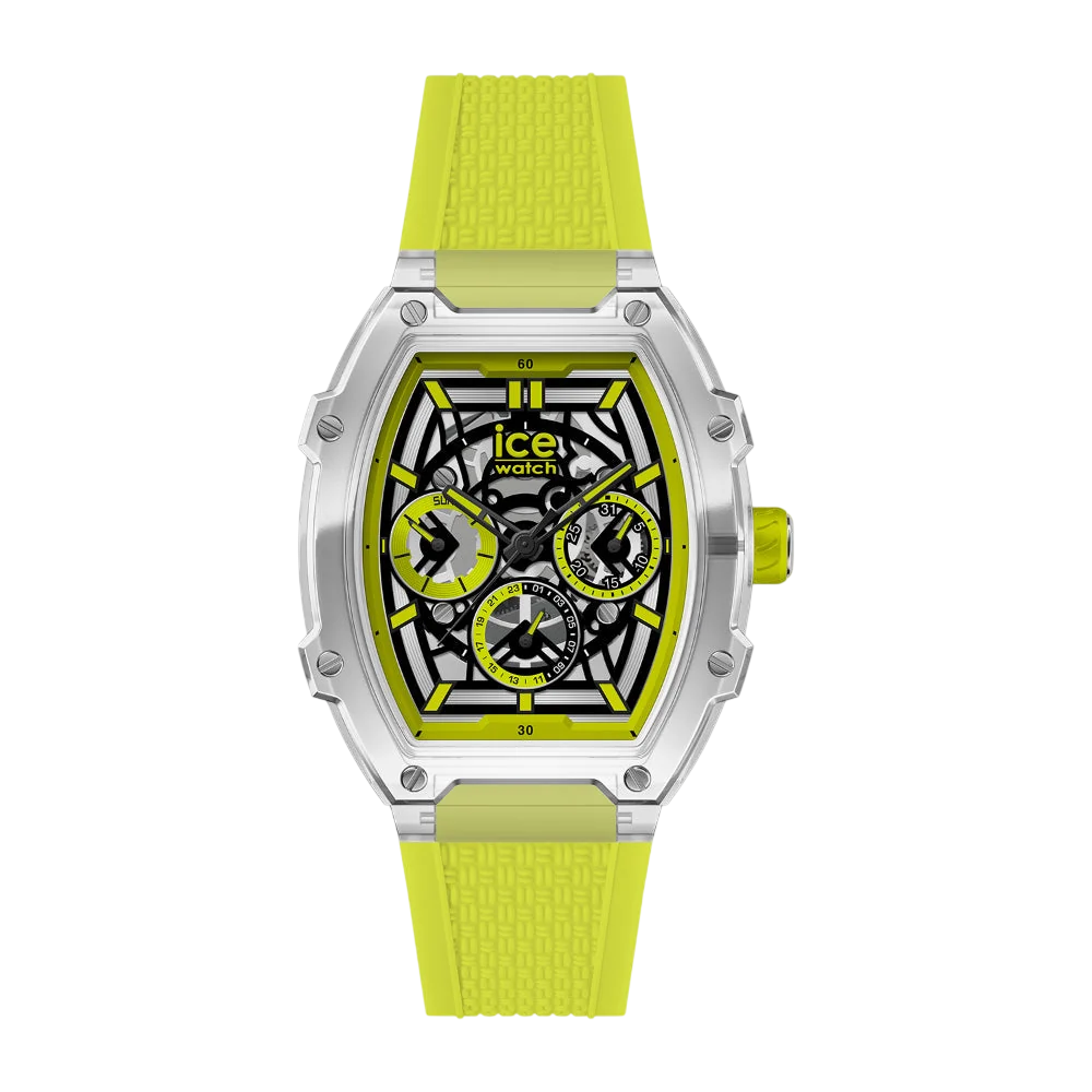 Ice-Watch | Ice Boliday - Clear Yellow Skel - Polyamide - Medium