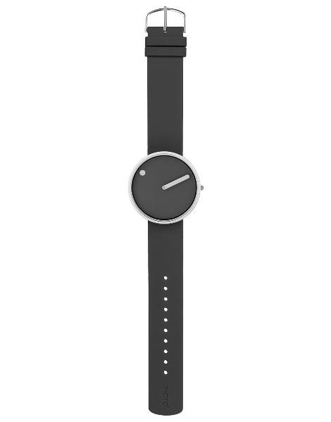 Picto | Thunder Grey Dial / Thunder Grey Silicone Strap