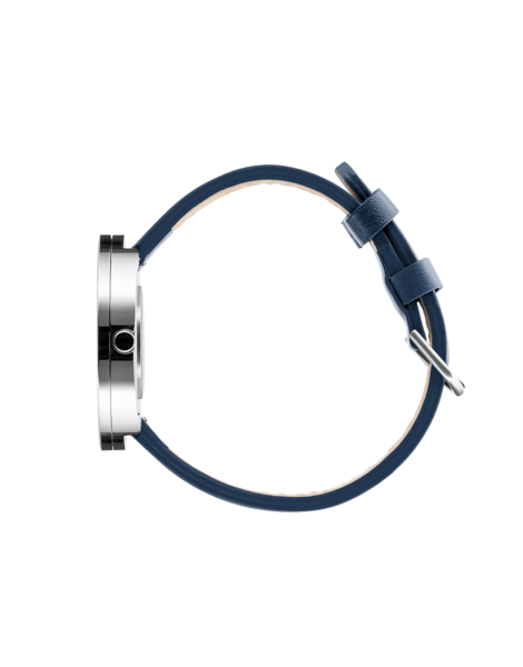 Picto | Thunder Grey Dial / Midnight Blue Leather Strap