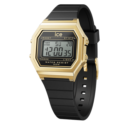 Ice-Watch | ICE Digit Retro - Black Gold (Small)