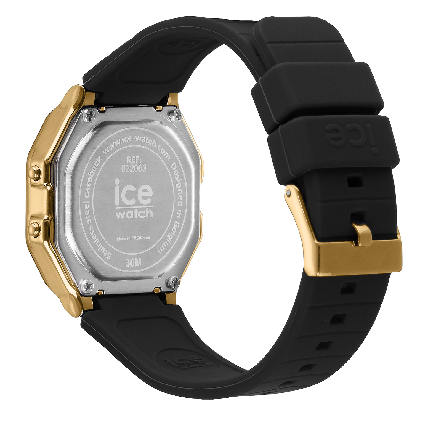 Ice-Watch | ICE Digit Retro - Black Gold (Small)