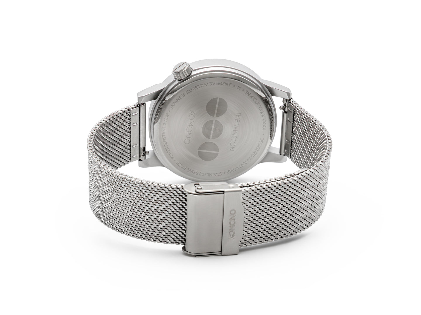 Komono | Winston Tag Mesh - Silver
